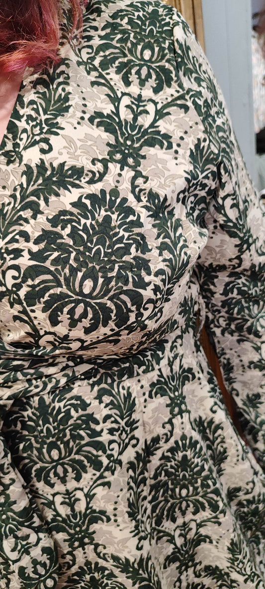 Robe imprimé baroque