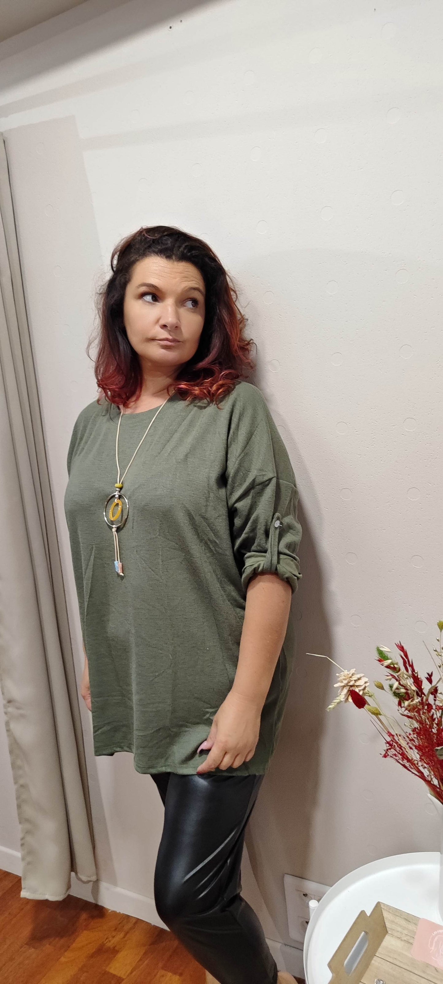 Tunique avec collier