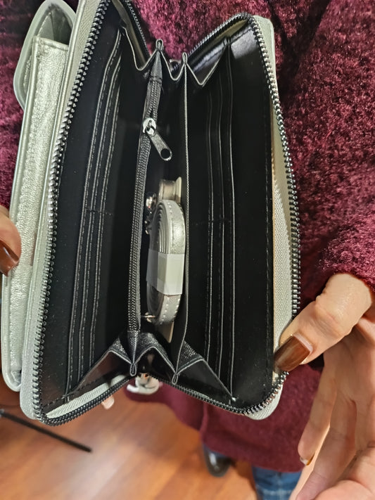 Porte-monnaie téléphone avec anse