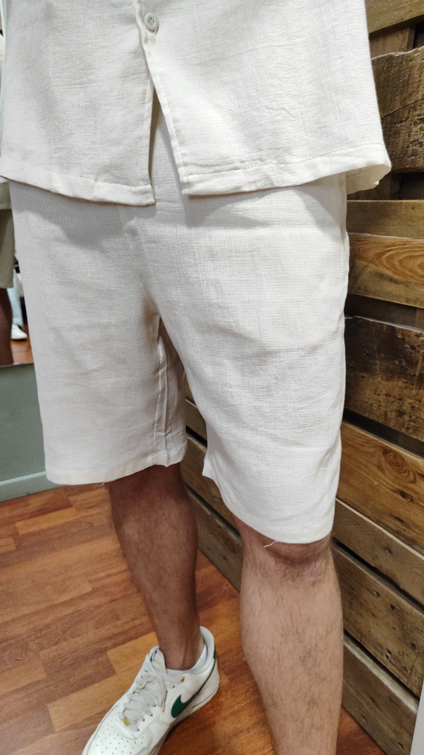 Ensemble chemisette short coton