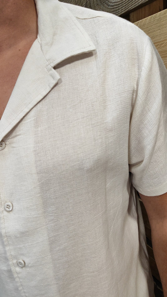 Ensemble chemisette short coton