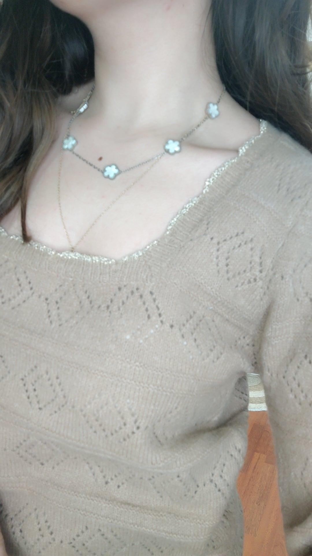 Pull Clara (beige ou camel)