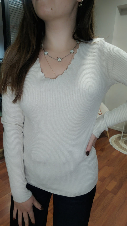 Bestseller: Pull vague (plusieurs coloris)