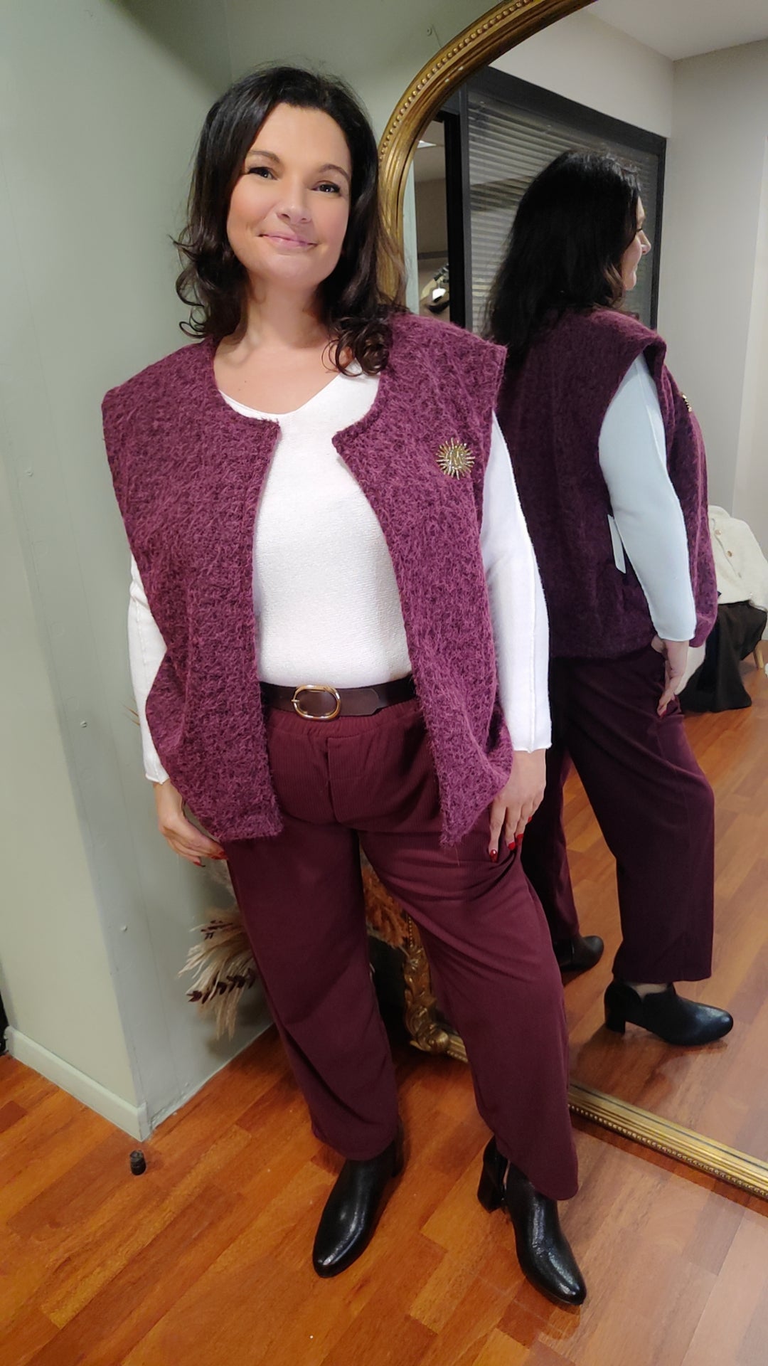 Pantalon velours cotelé