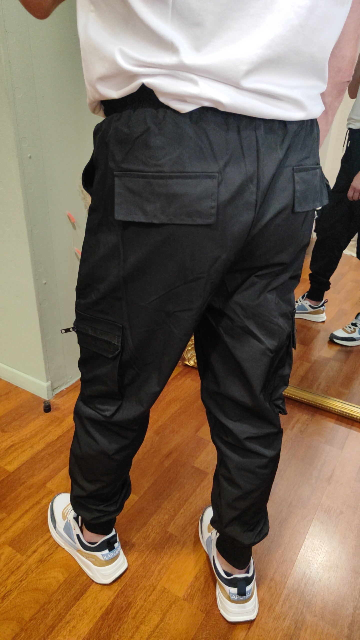 Ensemble veste et cargo noir