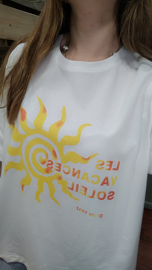 T-shirt Soleil Vacances