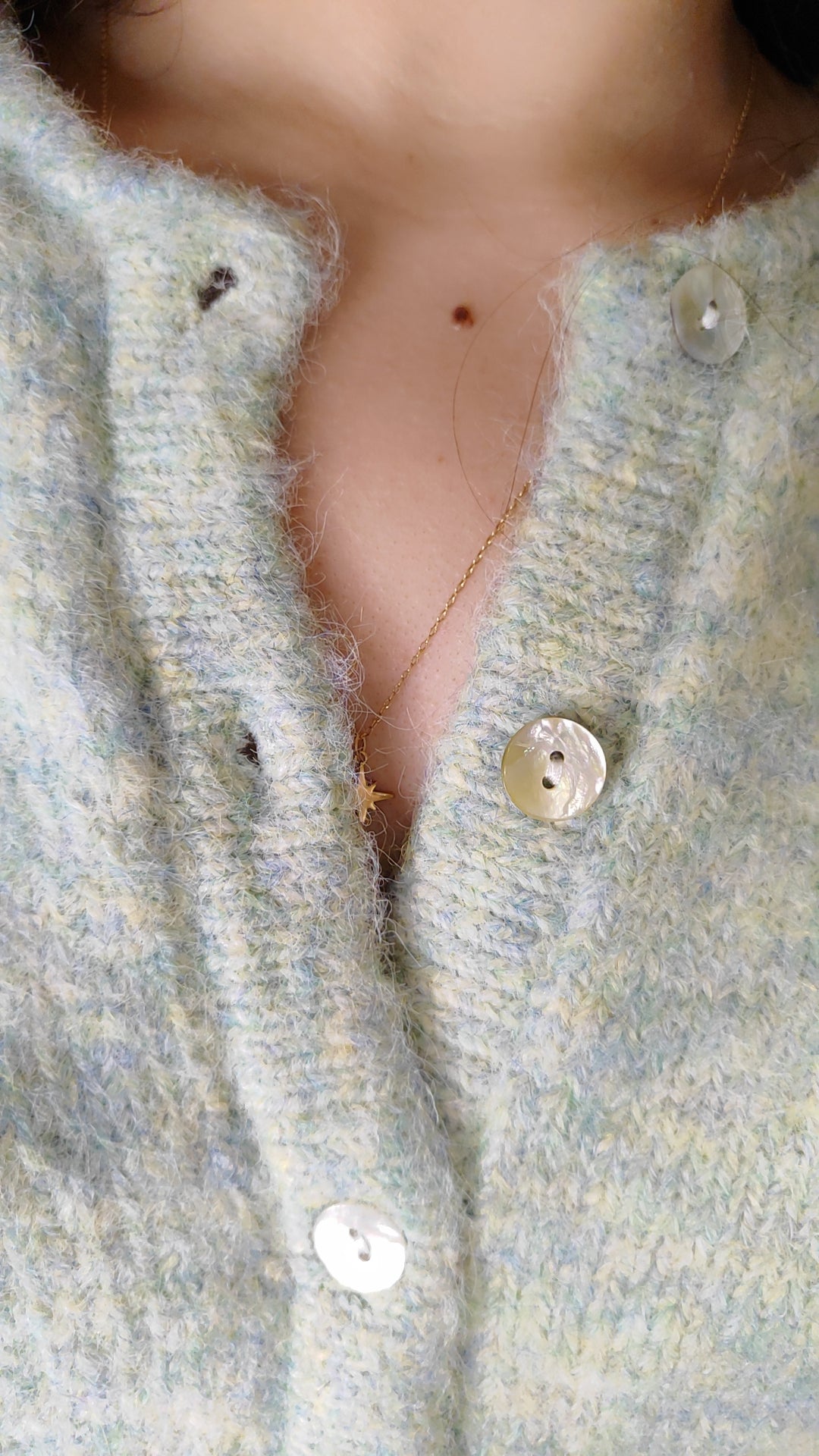 Gilet vert menthe