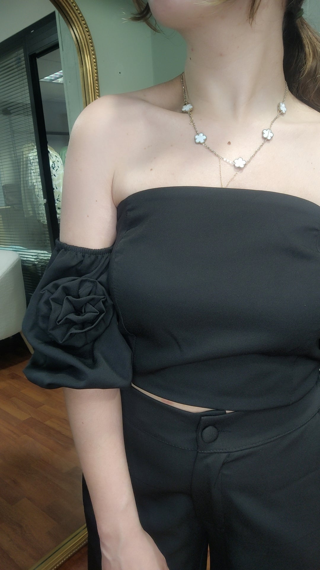 Ensemble kaki ou noir