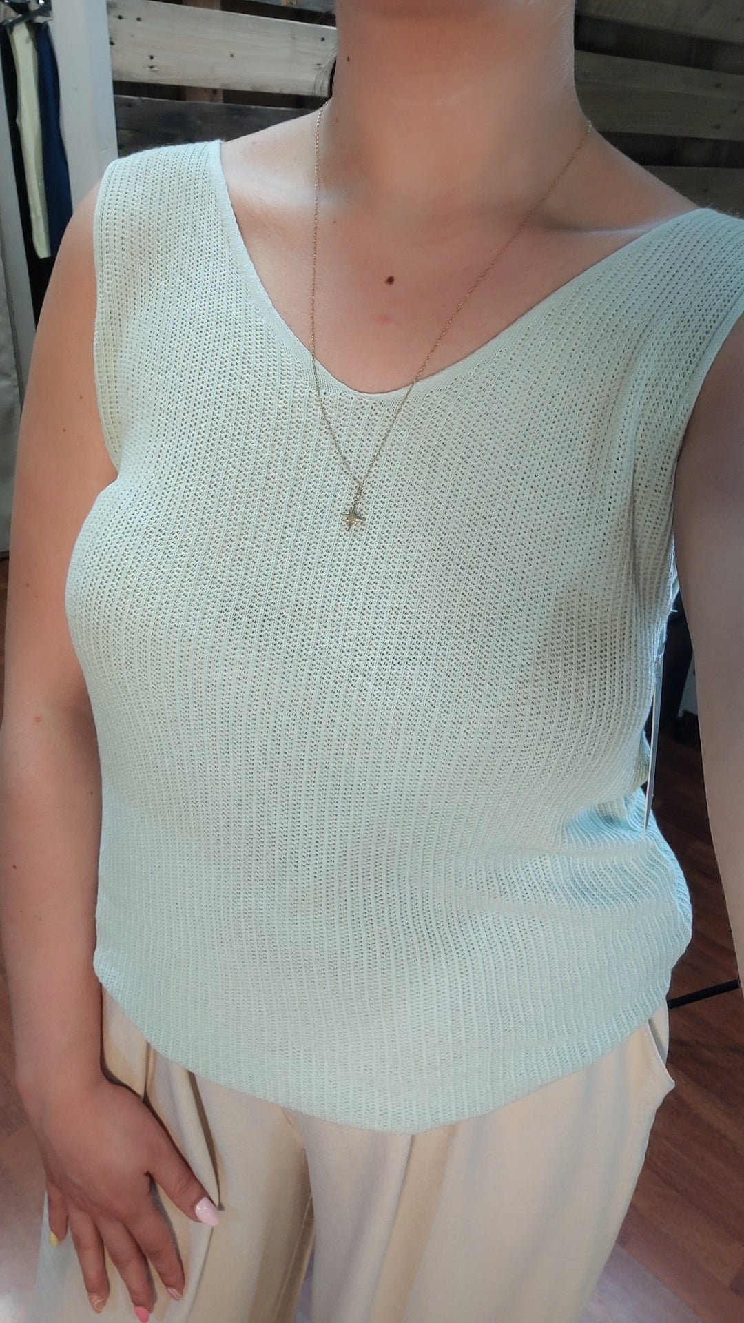 Débardeur maille