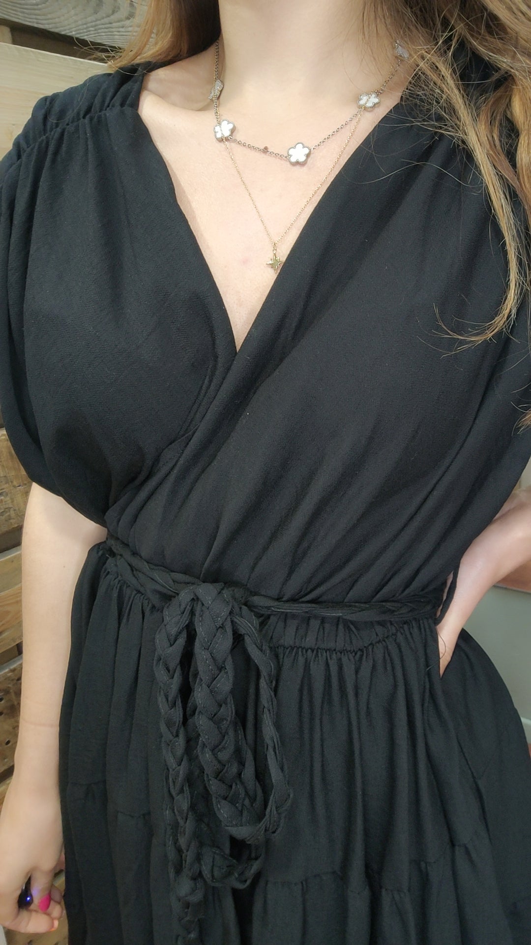 Robe bohème tresse