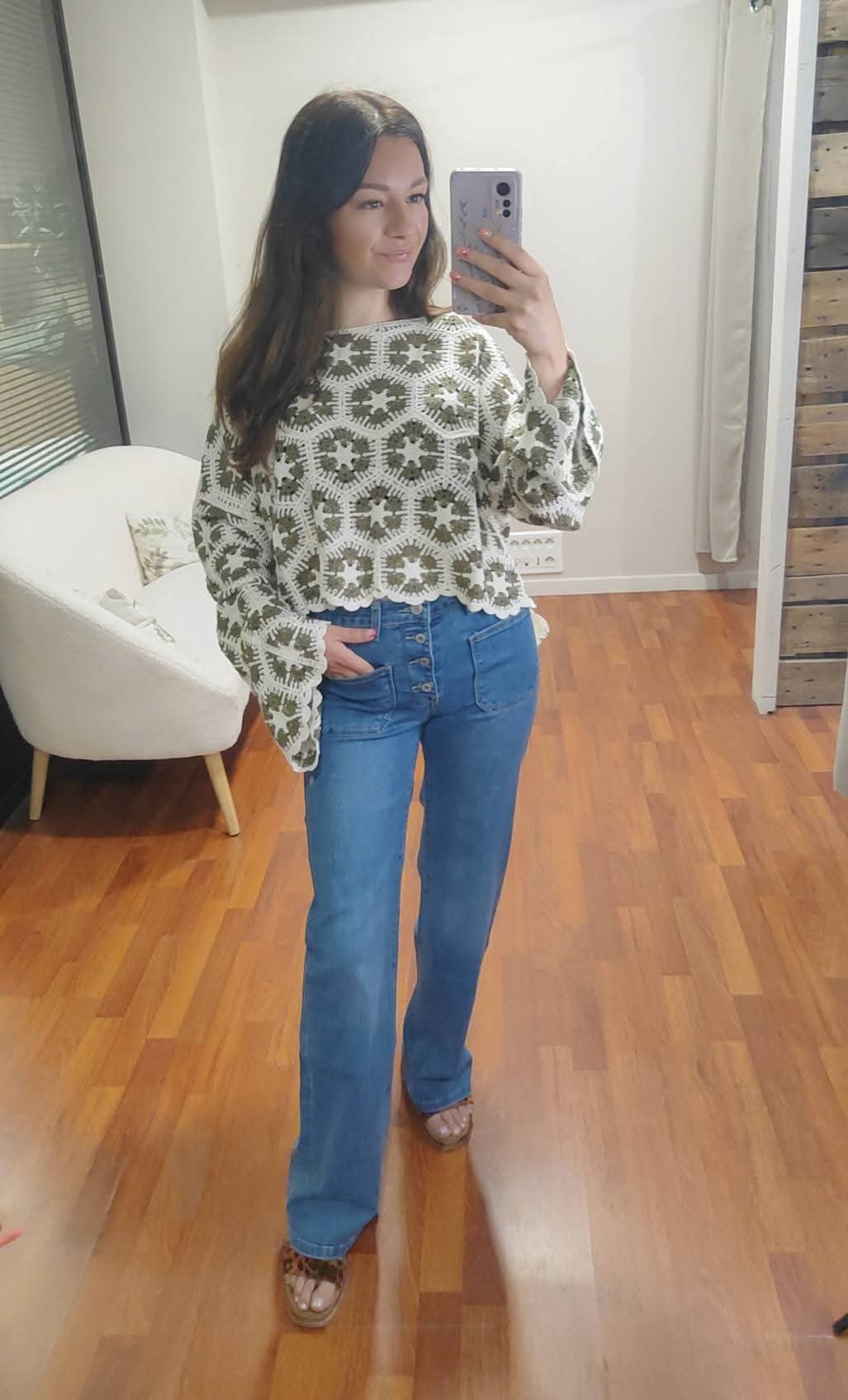 Jean wide leg Mathilde