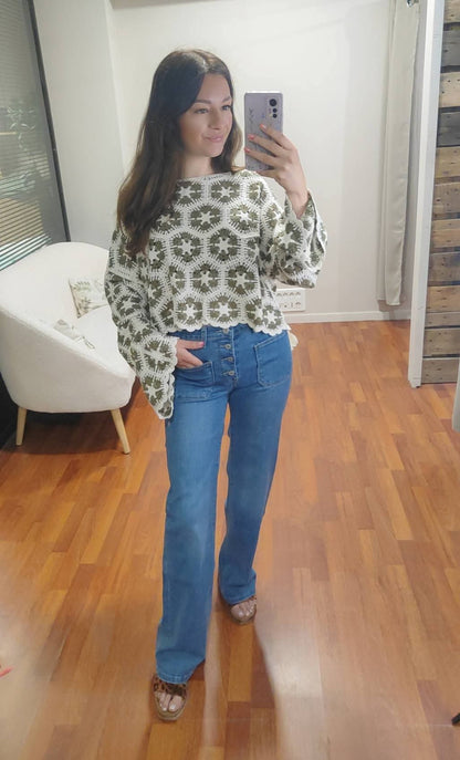 Jean wide leg Mathilde