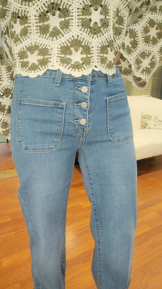 Jean wide leg Mathilde