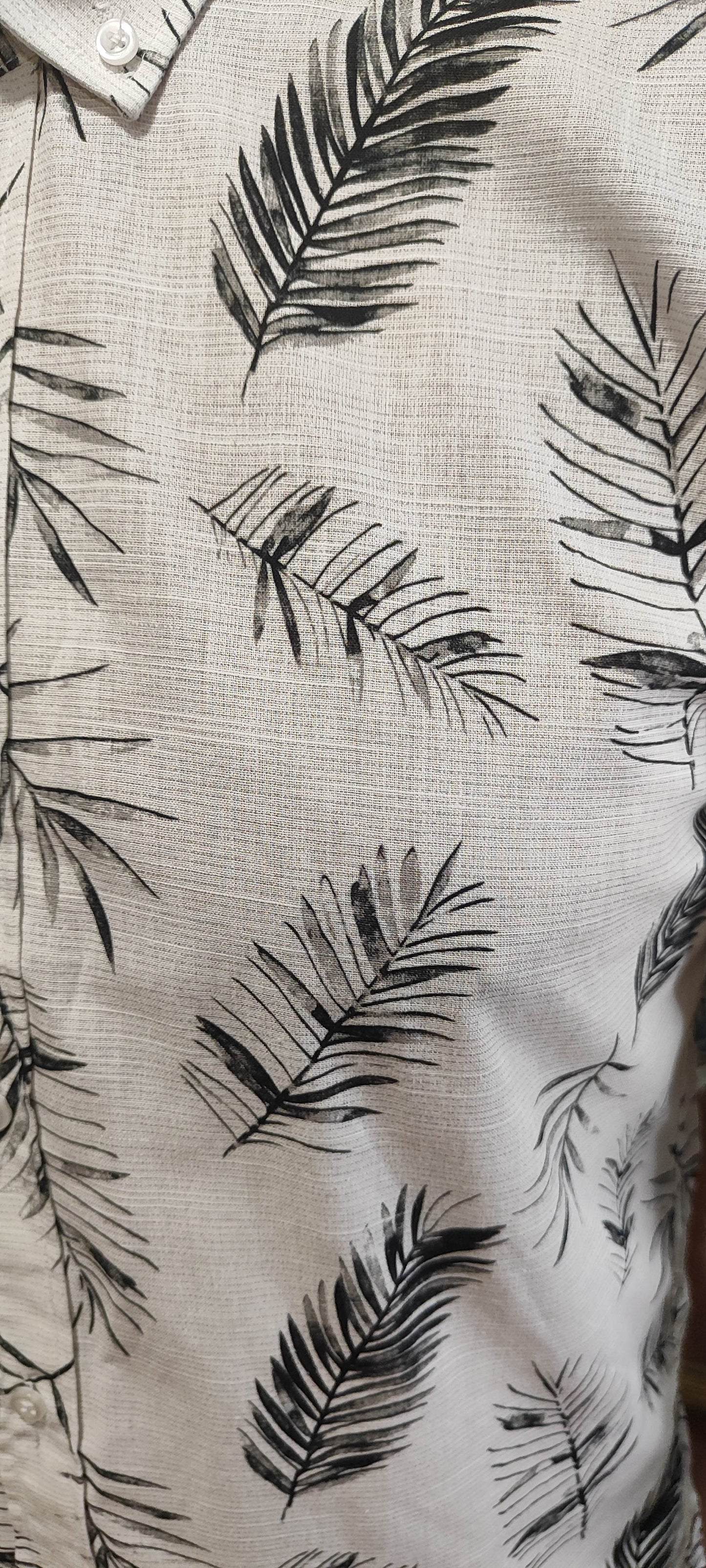 Chemise imprimée voile de coton