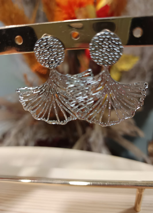 Boucles d'oreilles argenté
