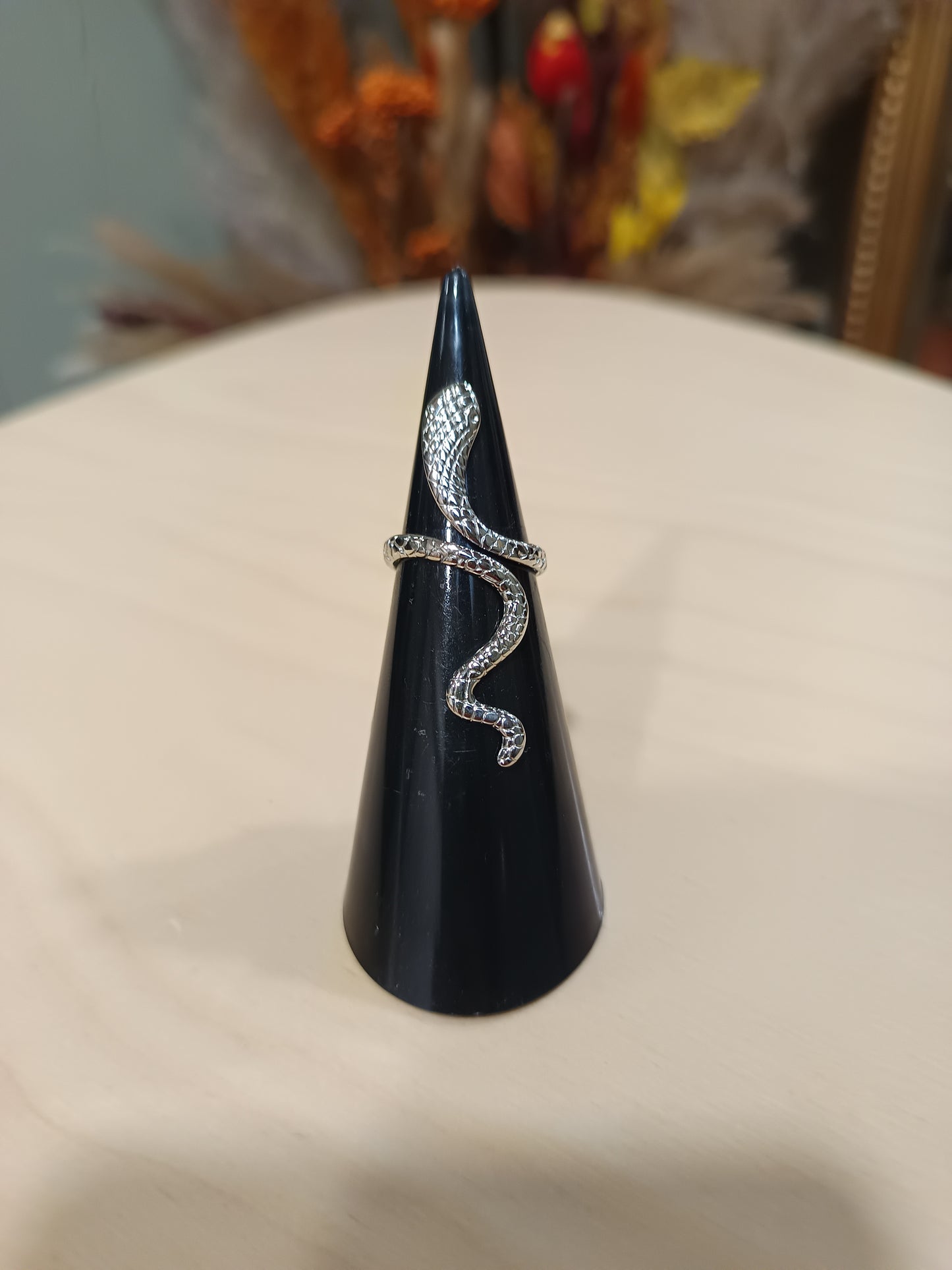 Bague réglable argenté (différents modèles)