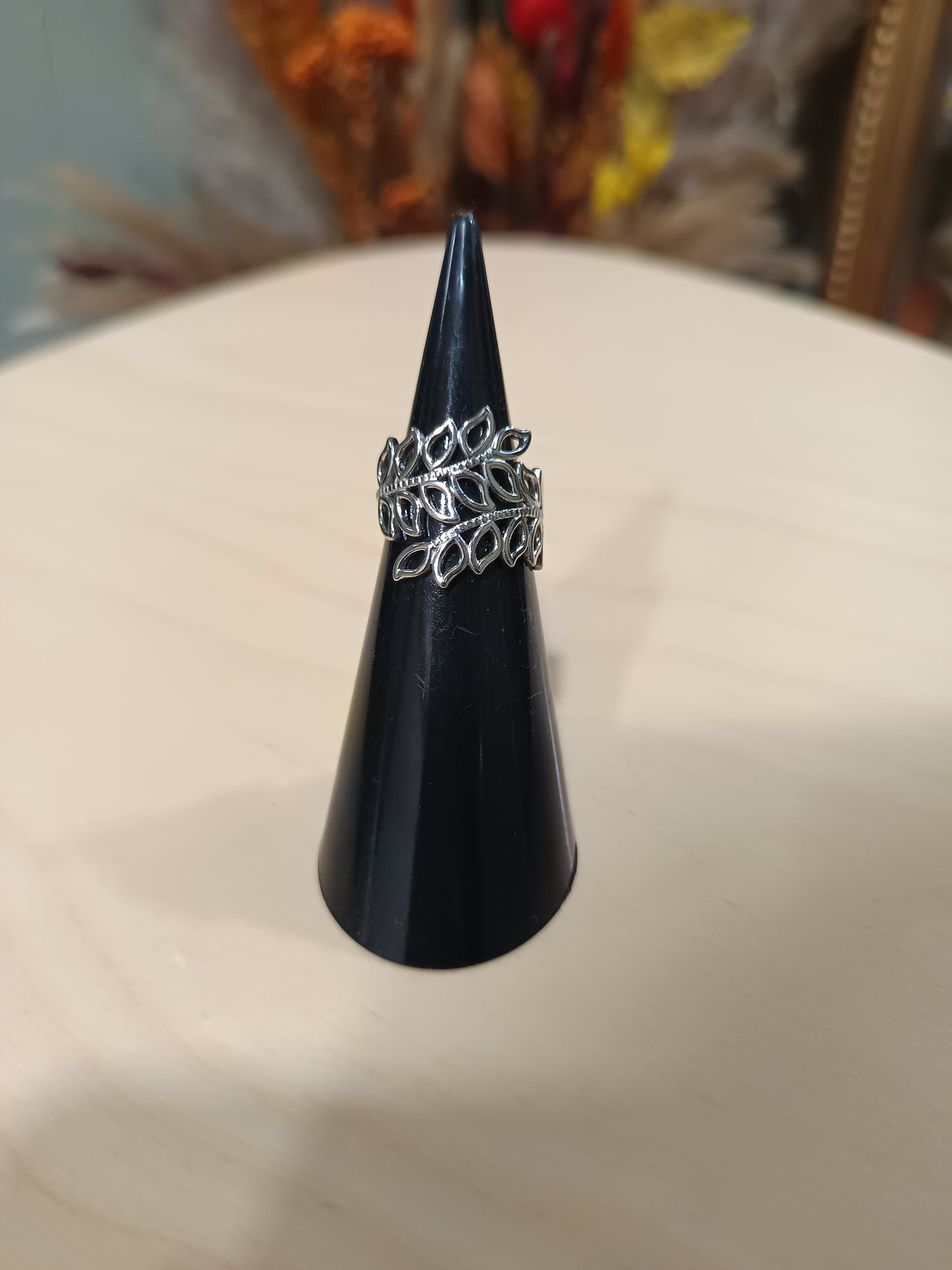 Bague réglable argenté (différents modèles)