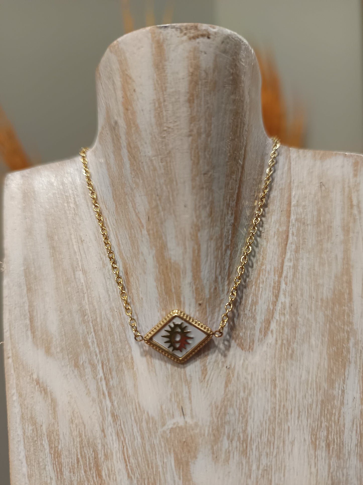 Bracelet acier inoxydable IP avec nacre