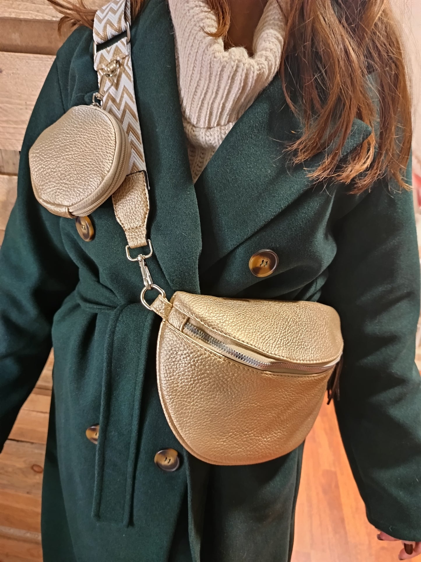 Sac banane avec porte-monnaie (différents coloris)