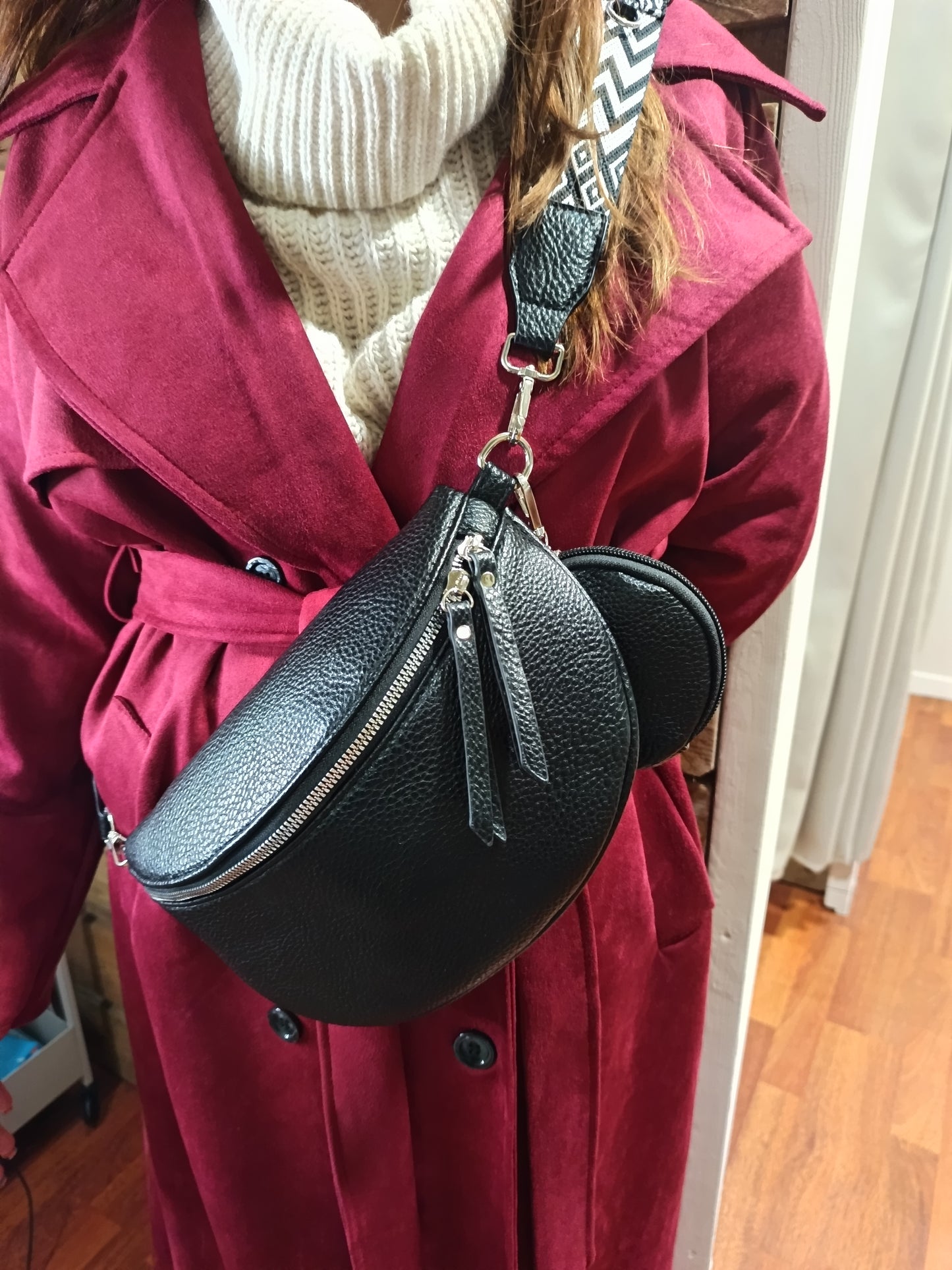 Sac banane avec porte-monnaie (différents coloris)