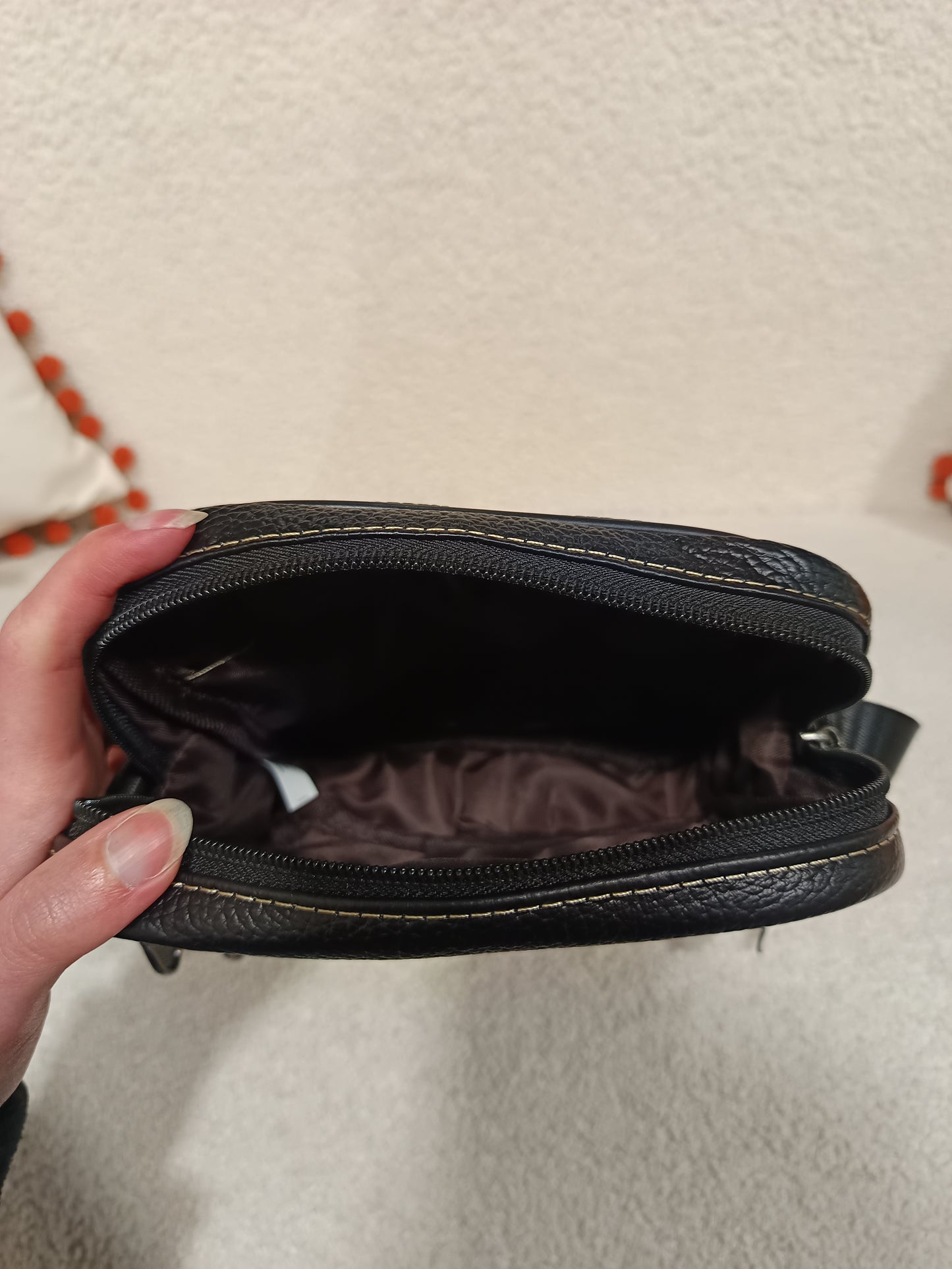 Sacoche cuir (noir ou marron)