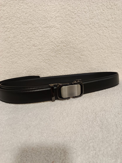 Ceinture cuir automatique noire