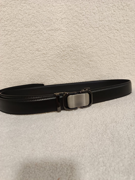 Ceinture cuir automatique noire