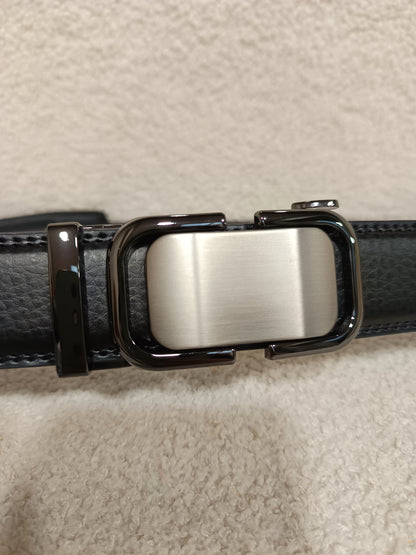 Ceinture cuir automatique noire