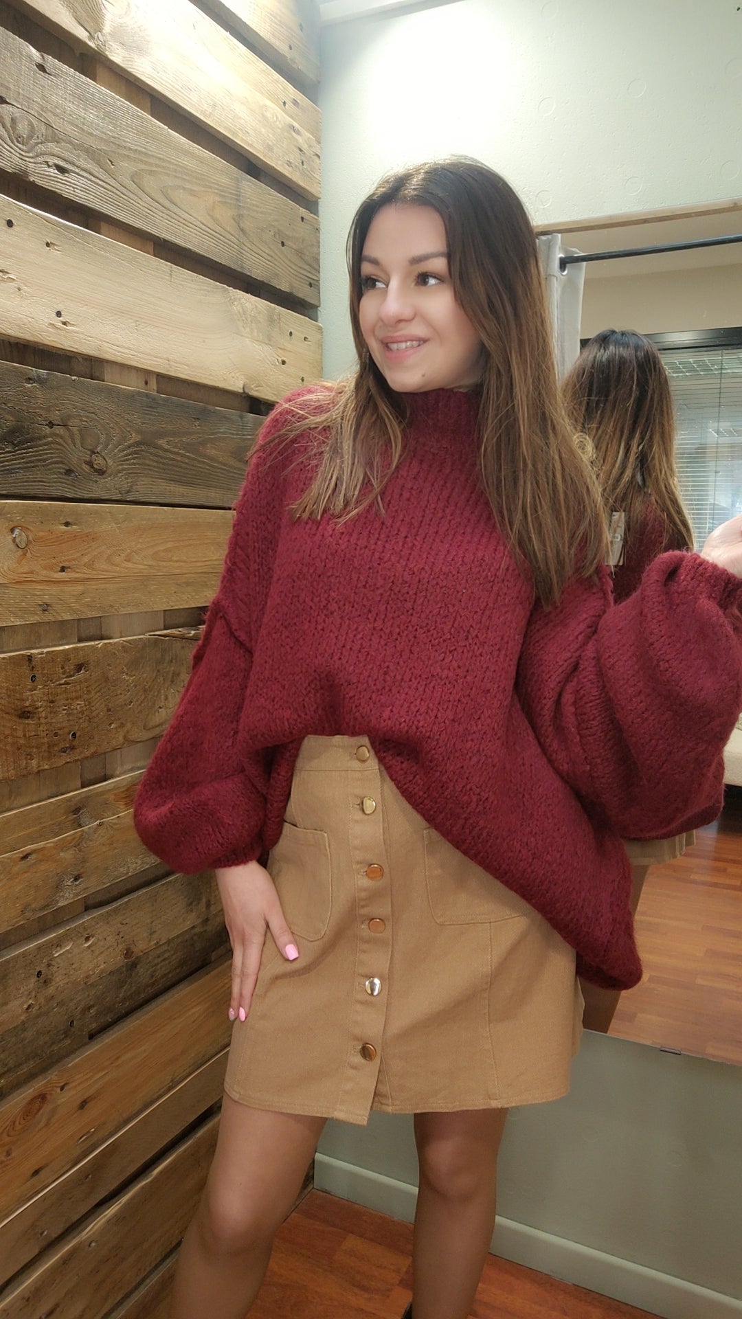 Pull oversize mohair