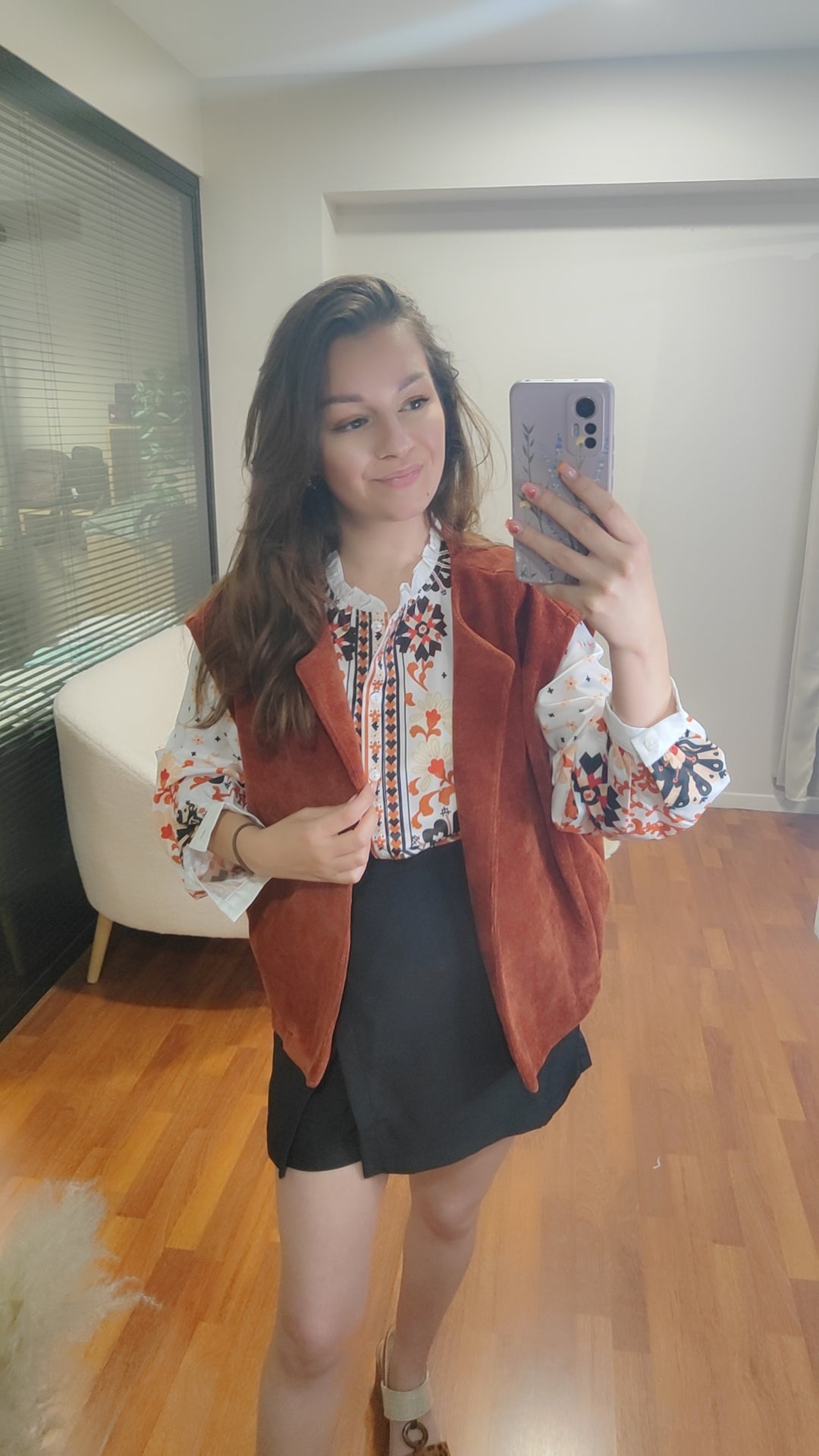 Blouse imprimée Charlie