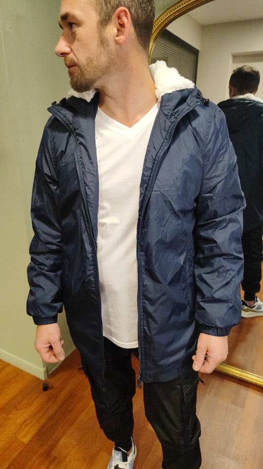 Imper marine fourré