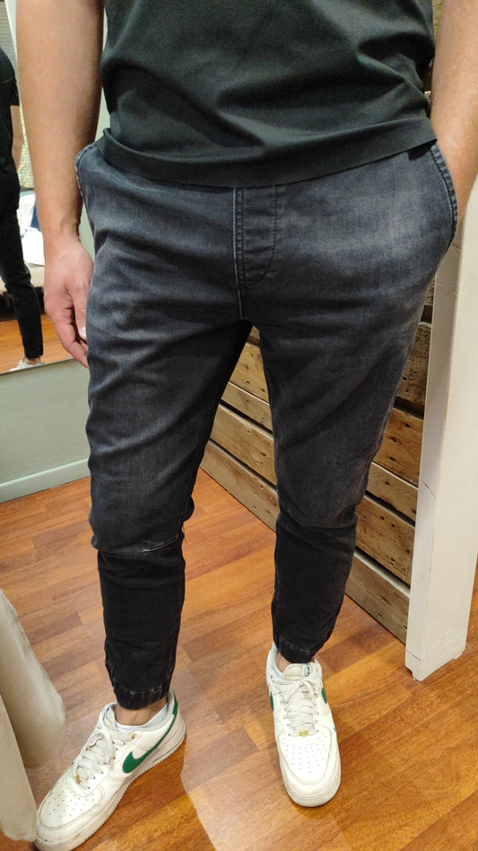 Jean jogg gris anthracite
