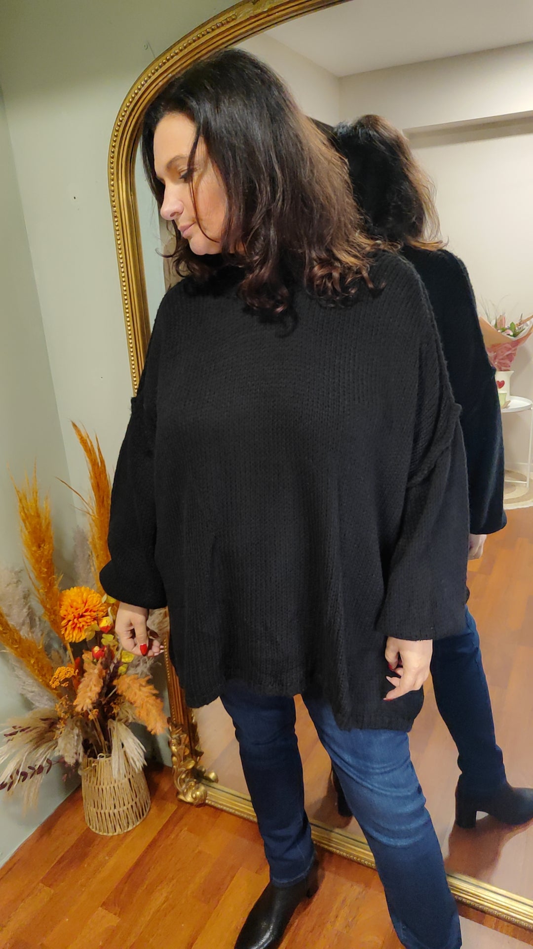 Pull mohair oversize