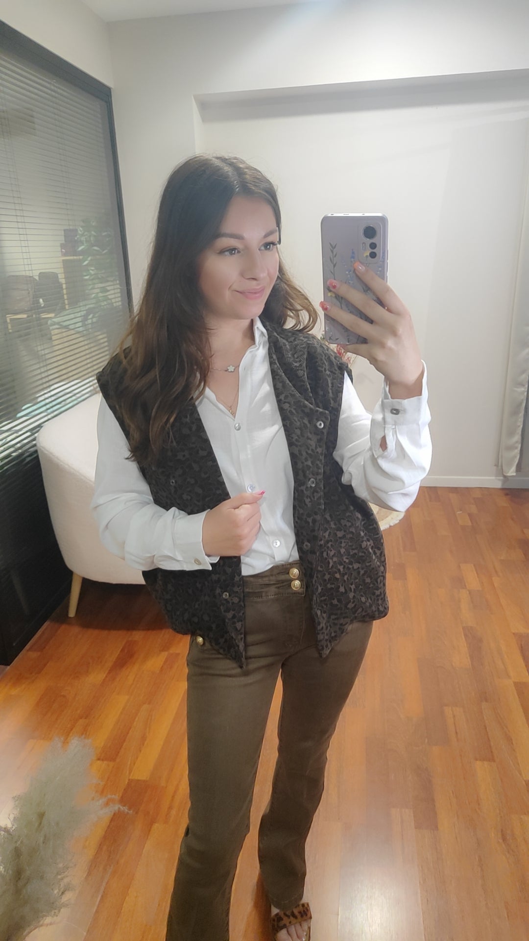 Boléro velours léo