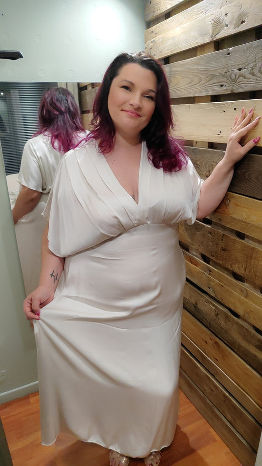 Robe de cérémonie satin