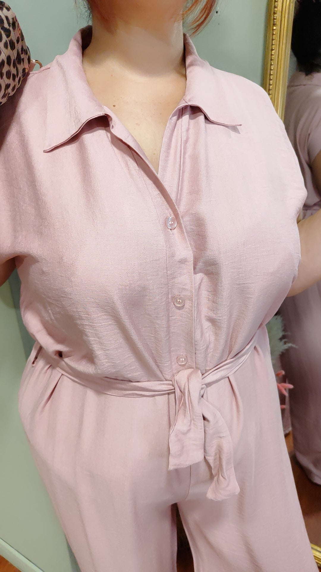 Combinaison fluide bleu ou rose