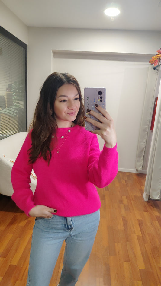 Pull doux coloré (plusieurs coloris)