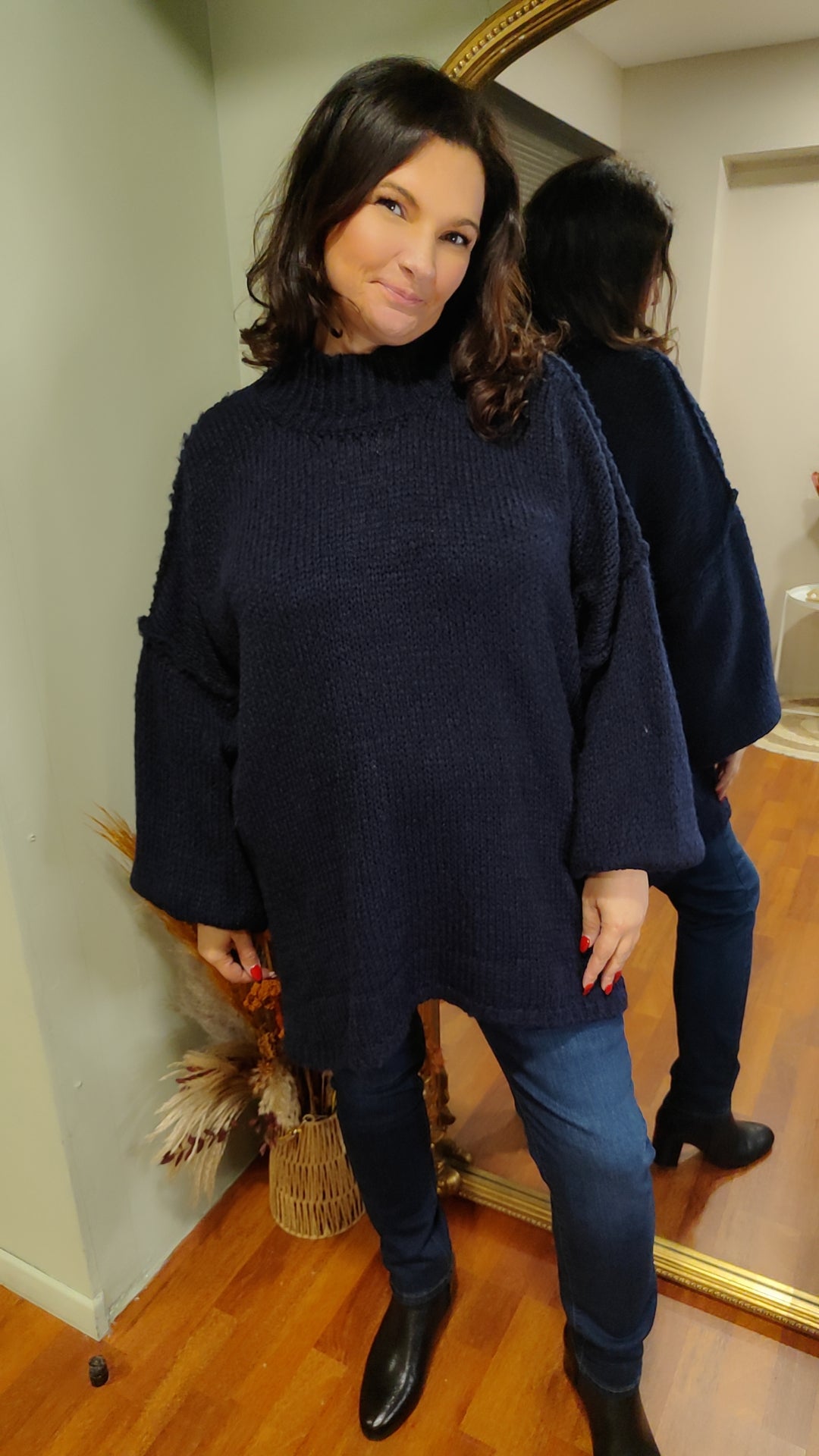 Pull mohair oversize