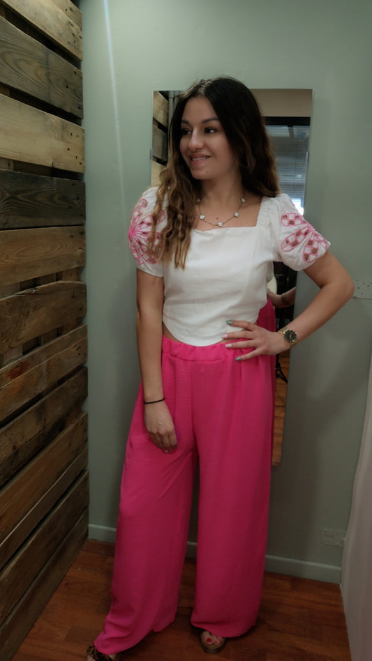 Pantalon fluide (du 38 au 48)