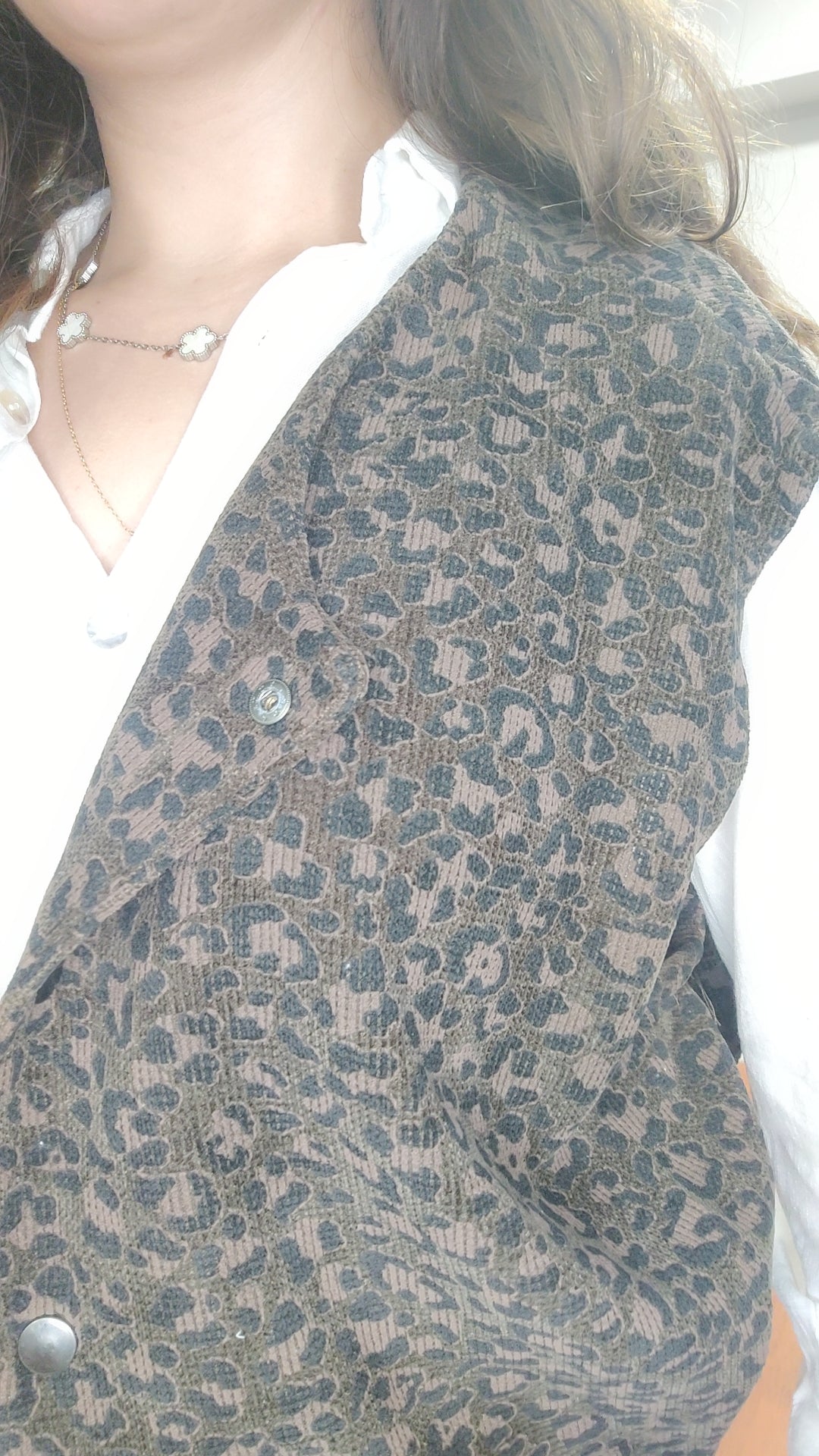 Boléro velours léo