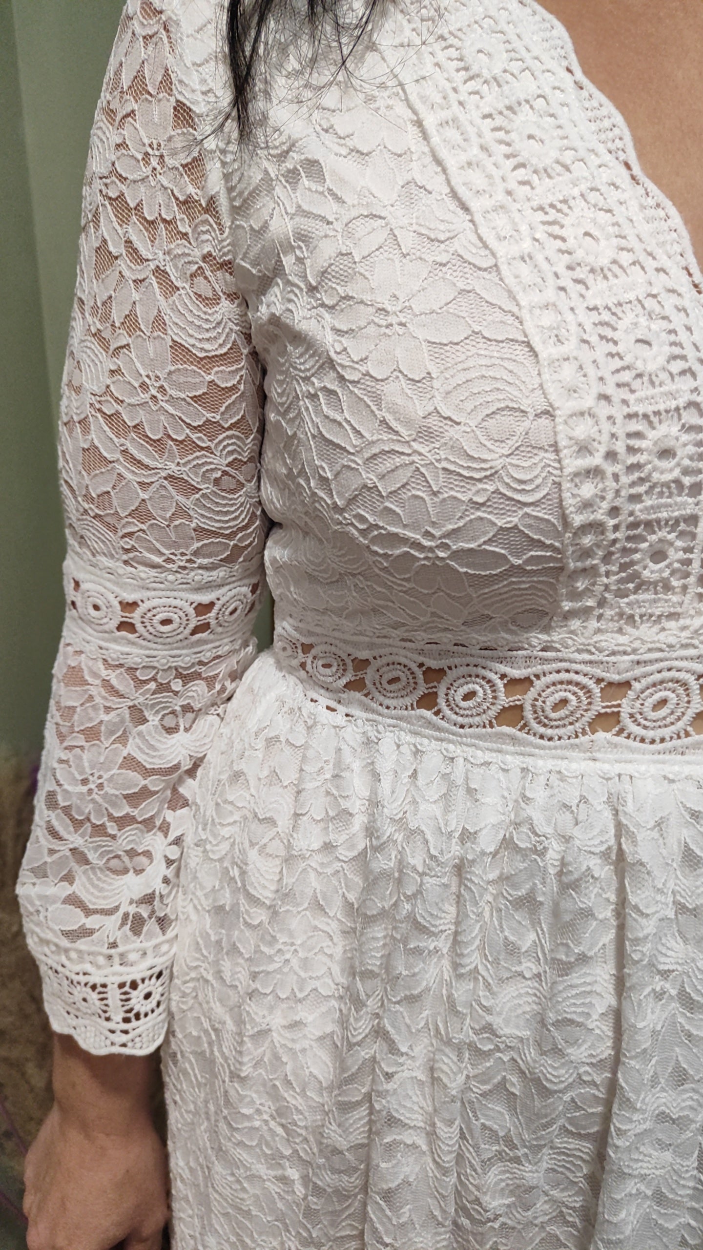 Robe bohème dentelle