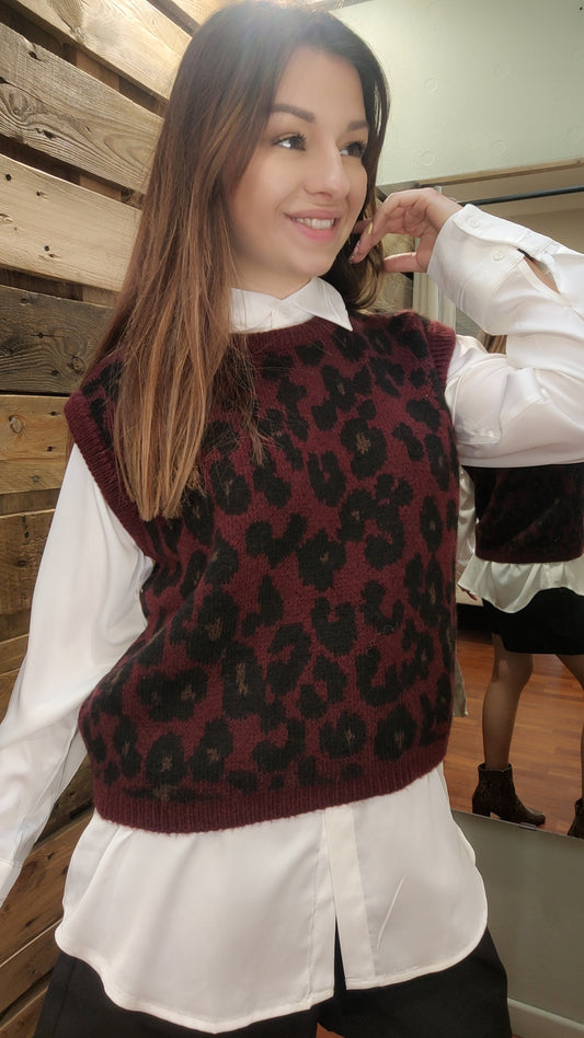 Pull sans manches Léo