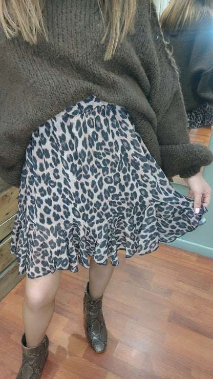 Jupe patineuse léo