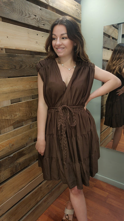 Robe bohème tresse