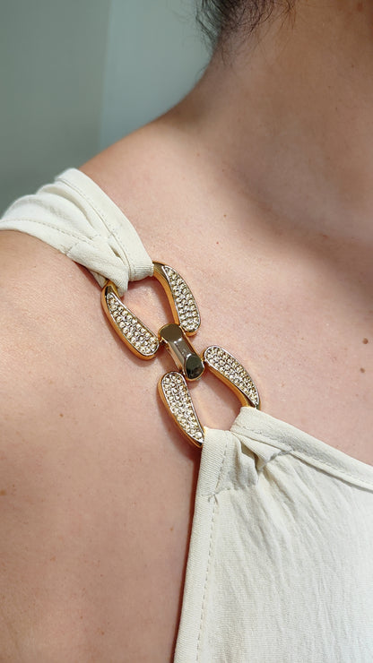 Robe bijoux bretelles (plusieurs coloris)