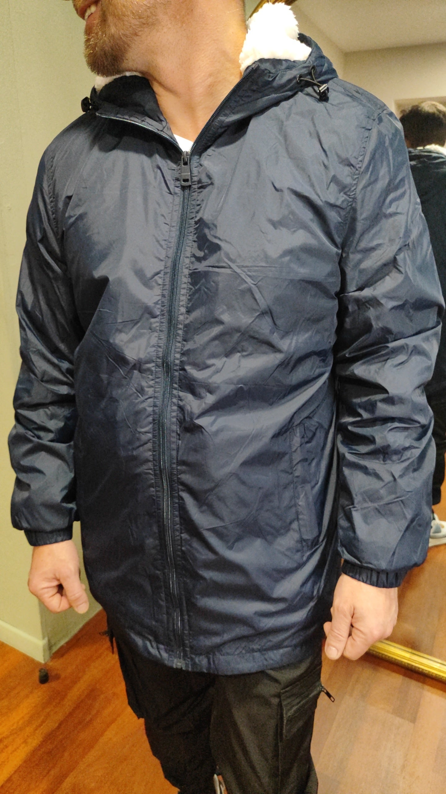 Imper marine fourré