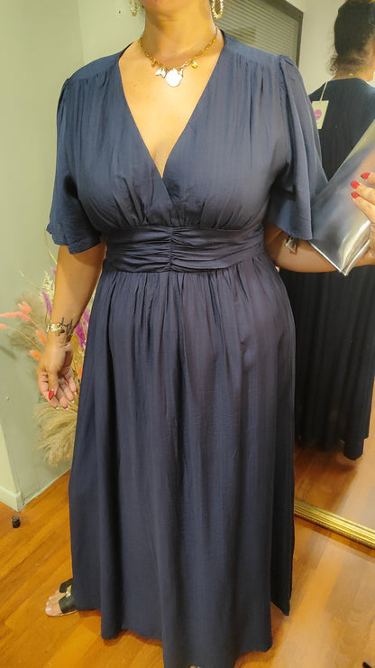 Robe de cérémonie Maelle marine