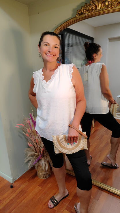 Débardeur dentelle Amandine