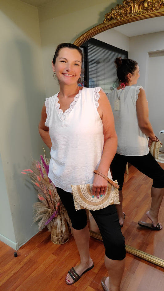 Débardeur dentelle Amandine