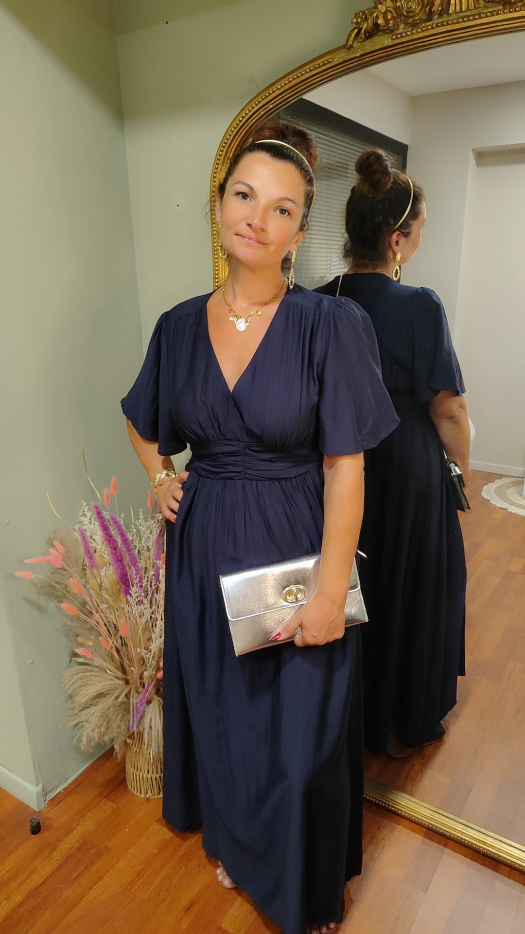 Robe de cérémonie Maelle marine